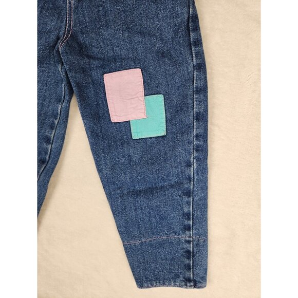 Vintage Disney Minnie Mouse Kids Size 3 Jeans Stretchy Waist Denim Mouse Gear - Picture 4 of 13